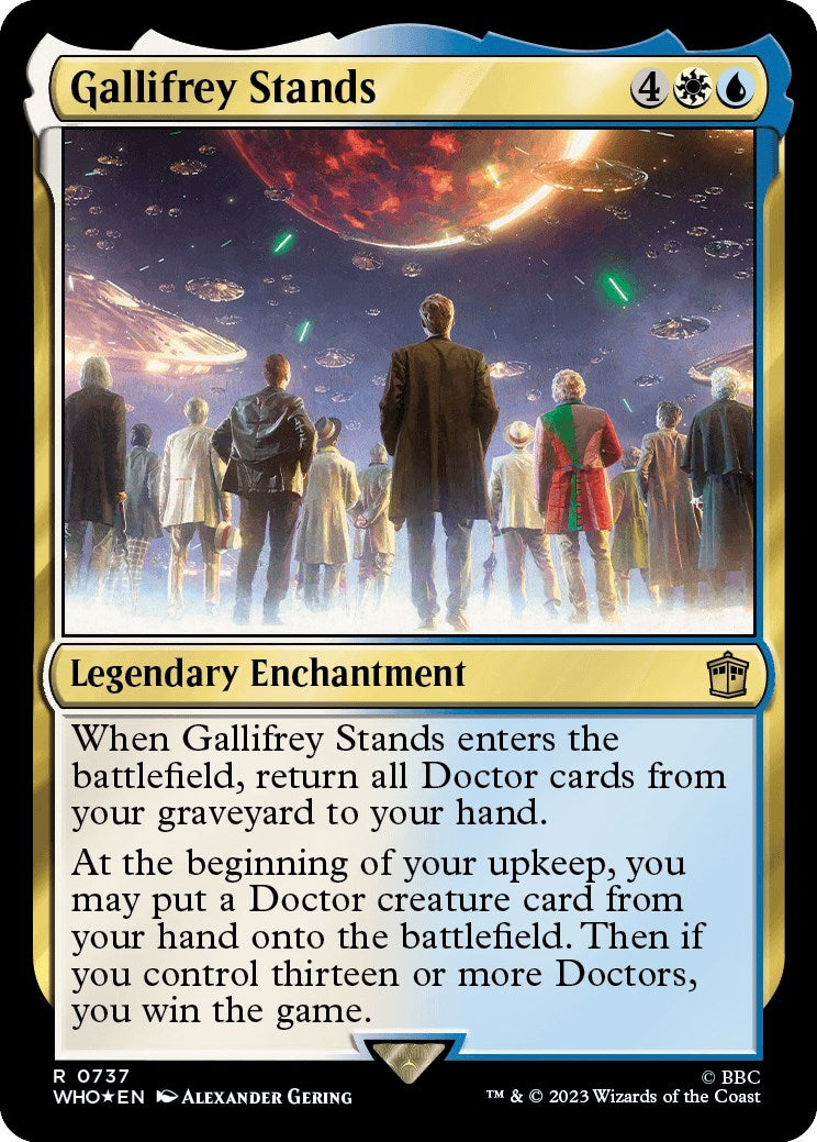 Gallifrey Stands (Surge Foil) [Doctor Who] | Deep Dive Games St. Marys