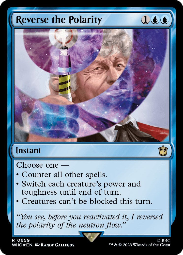 Reverse the Polarity (Surge Foil) [Doctor Who] | Deep Dive Games St. Marys