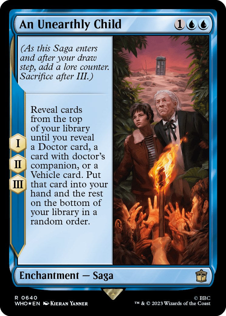 An Unearthly Child (Surge Foil) [Doctor Who] | Deep Dive Games St. Marys
