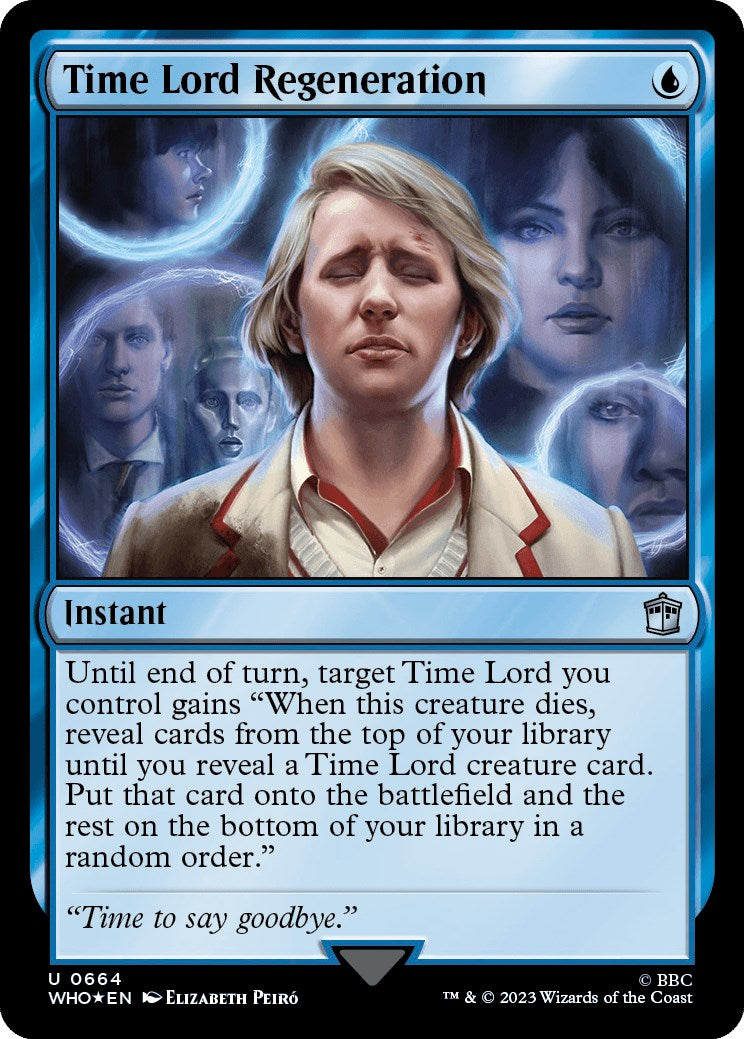 Time Lord Regeneration (Surge Foil) [Doctor Who] | Deep Dive Games St. Marys