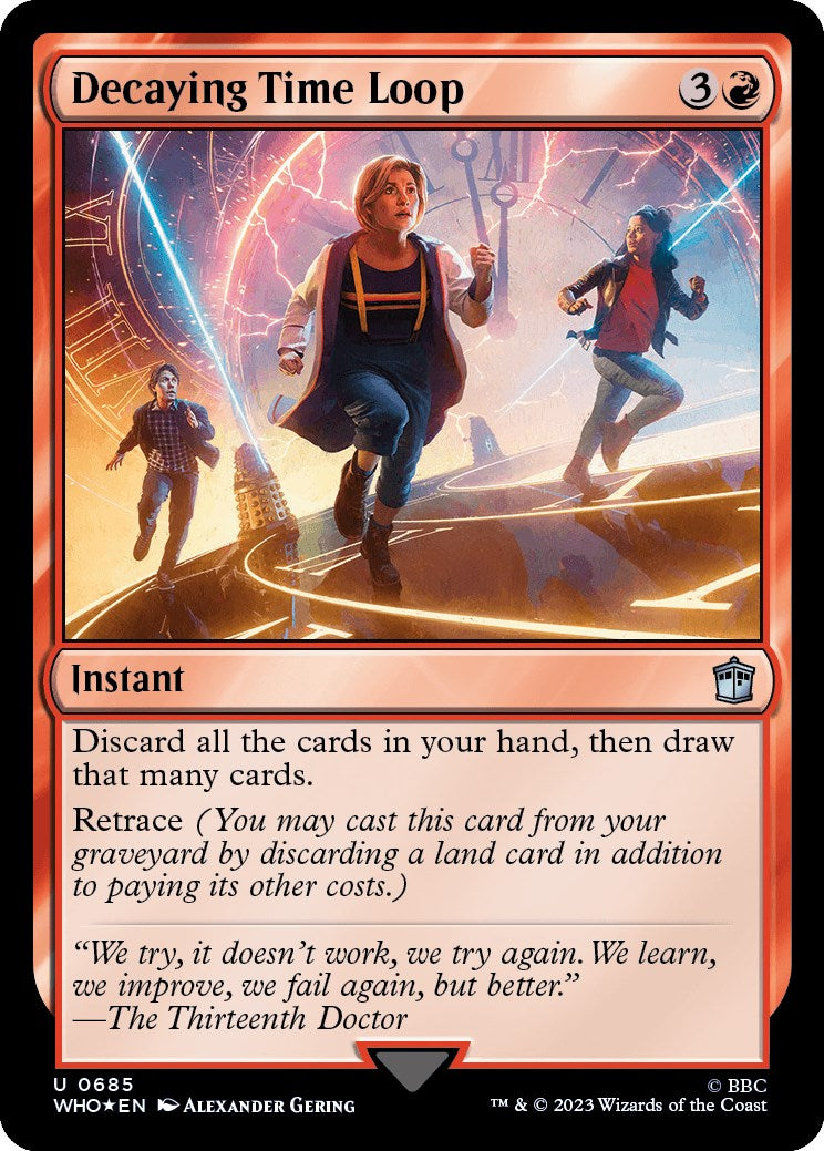 Decaying Time Loop (Surge Foil) [Doctor Who] | Deep Dive Games St. Marys