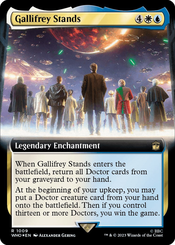 Gallifrey Stands (Extended Art) (Surge Foil) [Doctor Who] | Deep Dive Games St. Marys