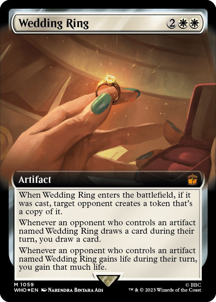 Wedding Ring (Extended Art) (Surge Foil) [Doctor Who] | Deep Dive Games St. Marys
