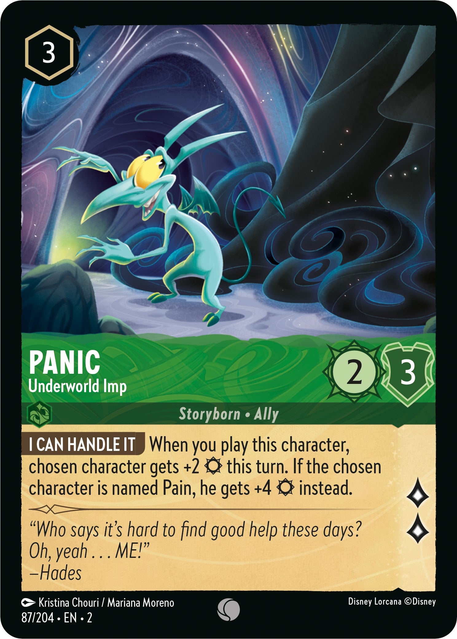 Panic - Underworld Imp (87/204) [Rise of the Floodborn] | Deep Dive Games St. Marys