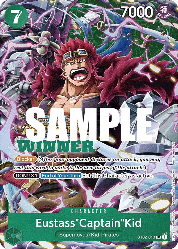 Eustass"Captain"Kid (Winner Pack Vol. 5) [One Piece Promotion Cards] | Deep Dive Games St. Marys
