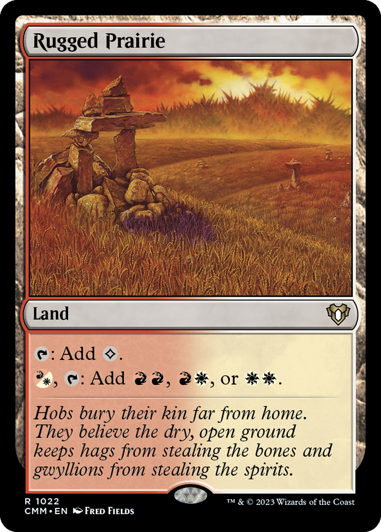Rugged Prairie [Commander Masters] | Deep Dive Games St. Marys