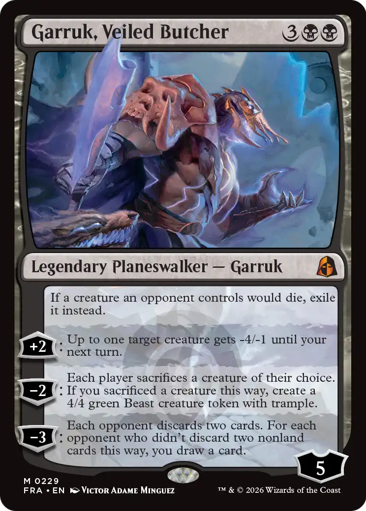 Garruk, Veiled Butcher [Reality Fracture] | Deep Dive Games St. Marys