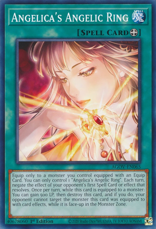 Angelica's Angelic Ring [AGOV-EN065] Common | Deep Dive Games St. Marys