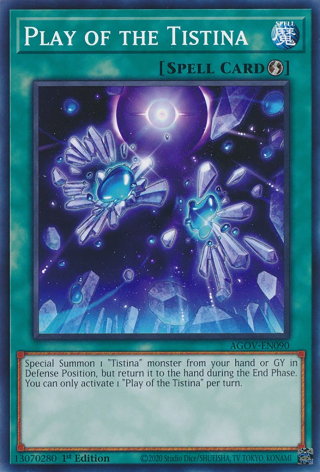 Play of the Tistina [AGOV-EN090] Common | Deep Dive Games St. Marys
