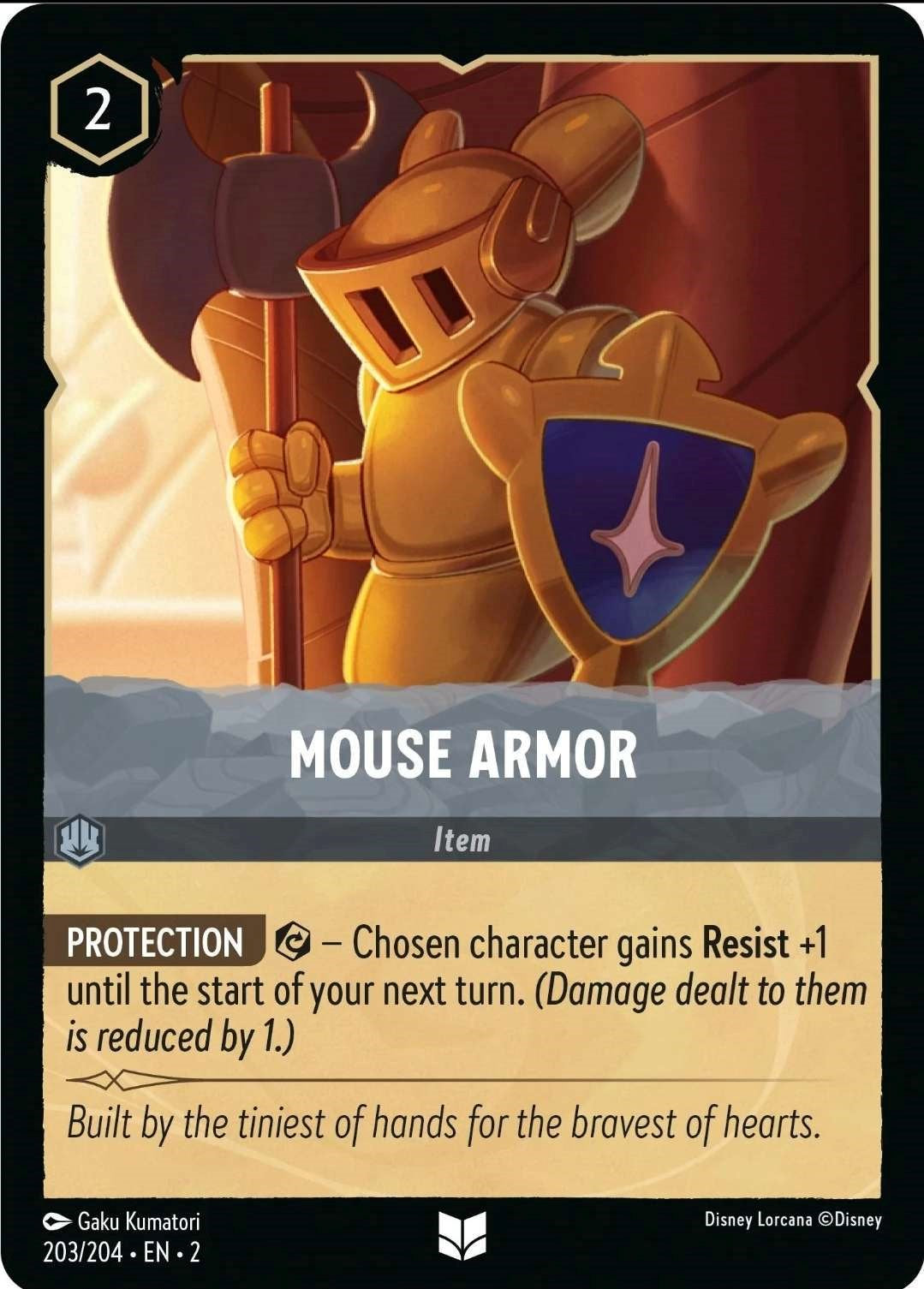 Mouse Armor (203/204) [Rise of the Floodborn] | Deep Dive Games St. Marys