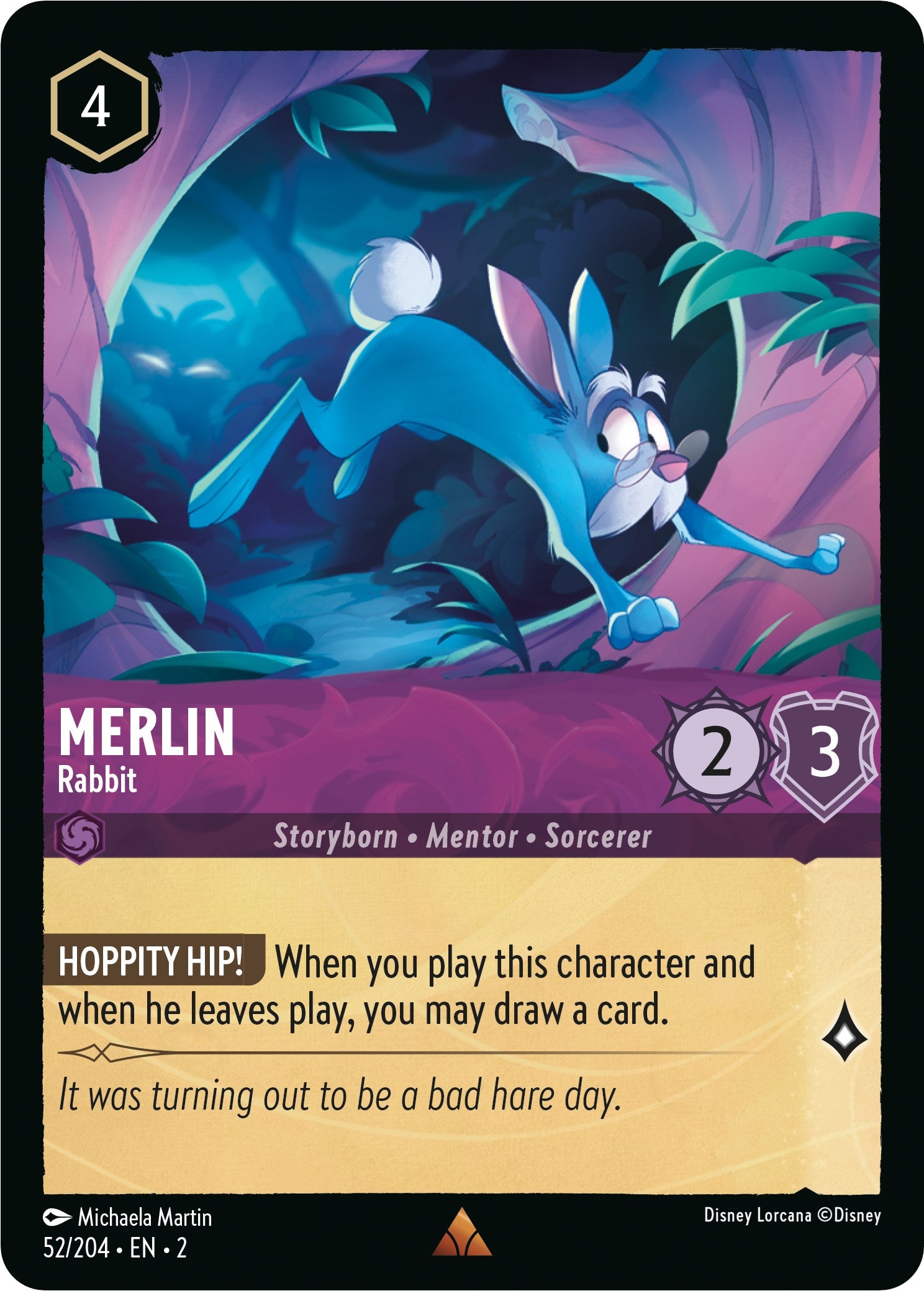 Merlin - Rabbit (52/204) [Rise of the Floodborn] | Deep Dive Games St. Marys