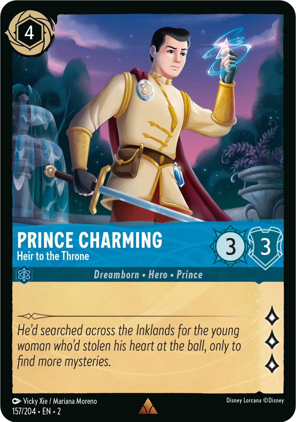 Prince Charming - Heir to the Throne (157/204) [Rise of the Floodborn] | Deep Dive Games St. Marys