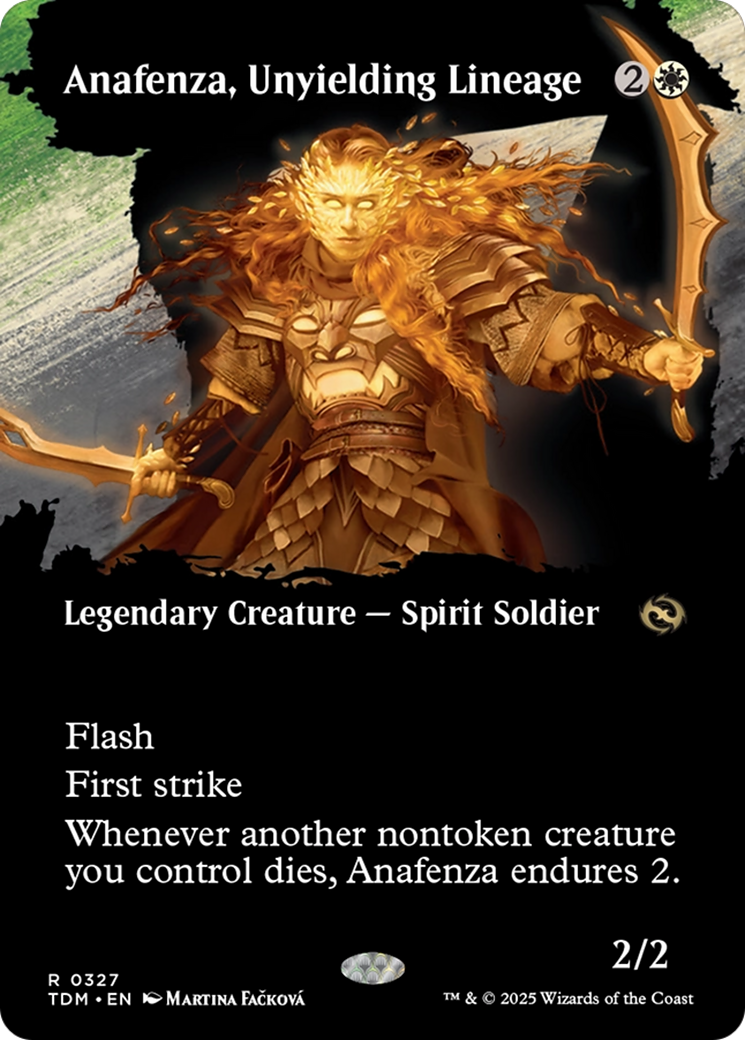 Anafenza, Unyielding Lineage (Borderless) [Tarkir: Dragonstorm] | Deep Dive Games St. Marys
