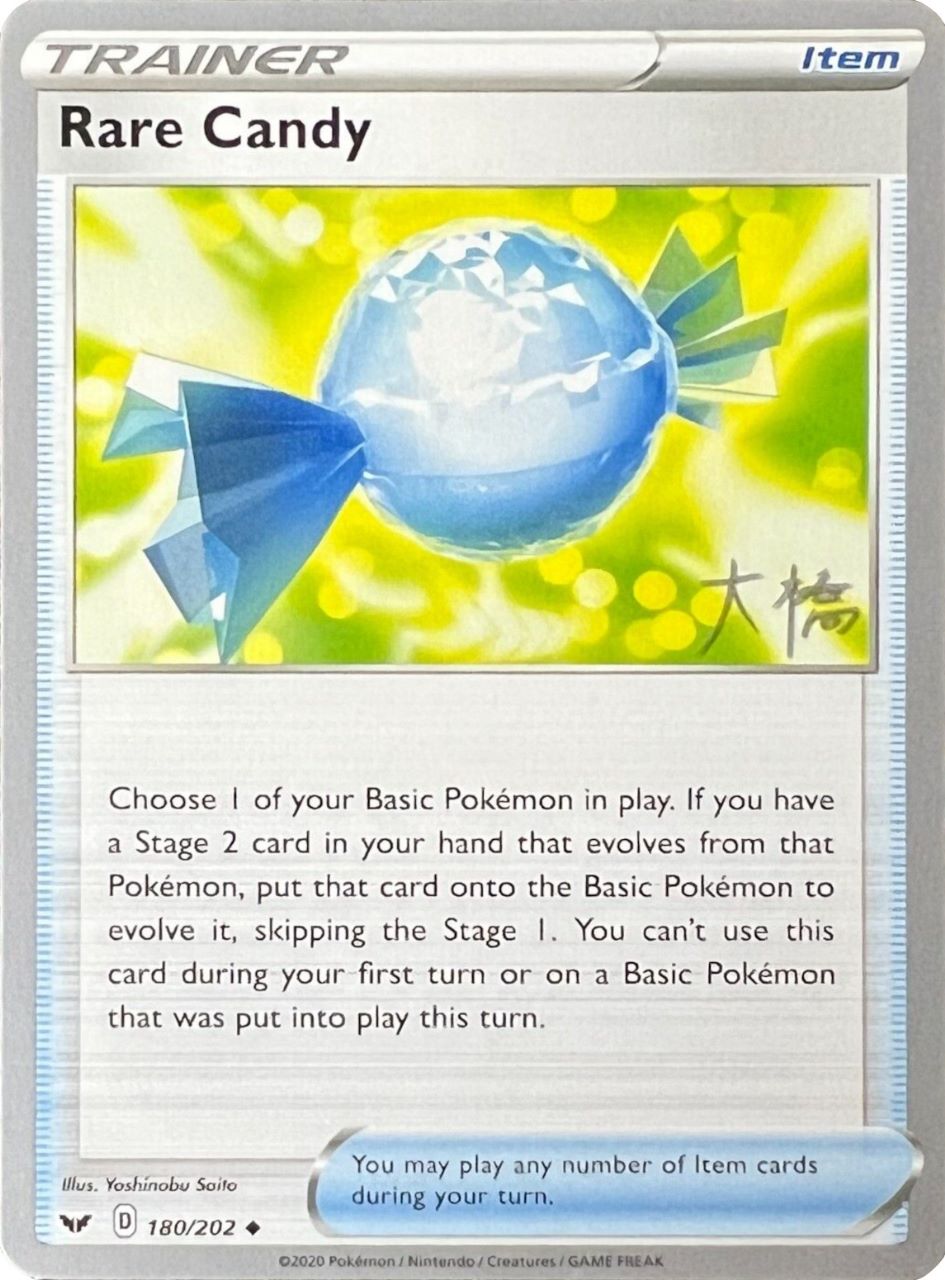 Rare Candy (180/202) (Ice Rider Palkia - Rikuto Ohashi) [World Championships 2022] | Deep Dive Games St. Marys