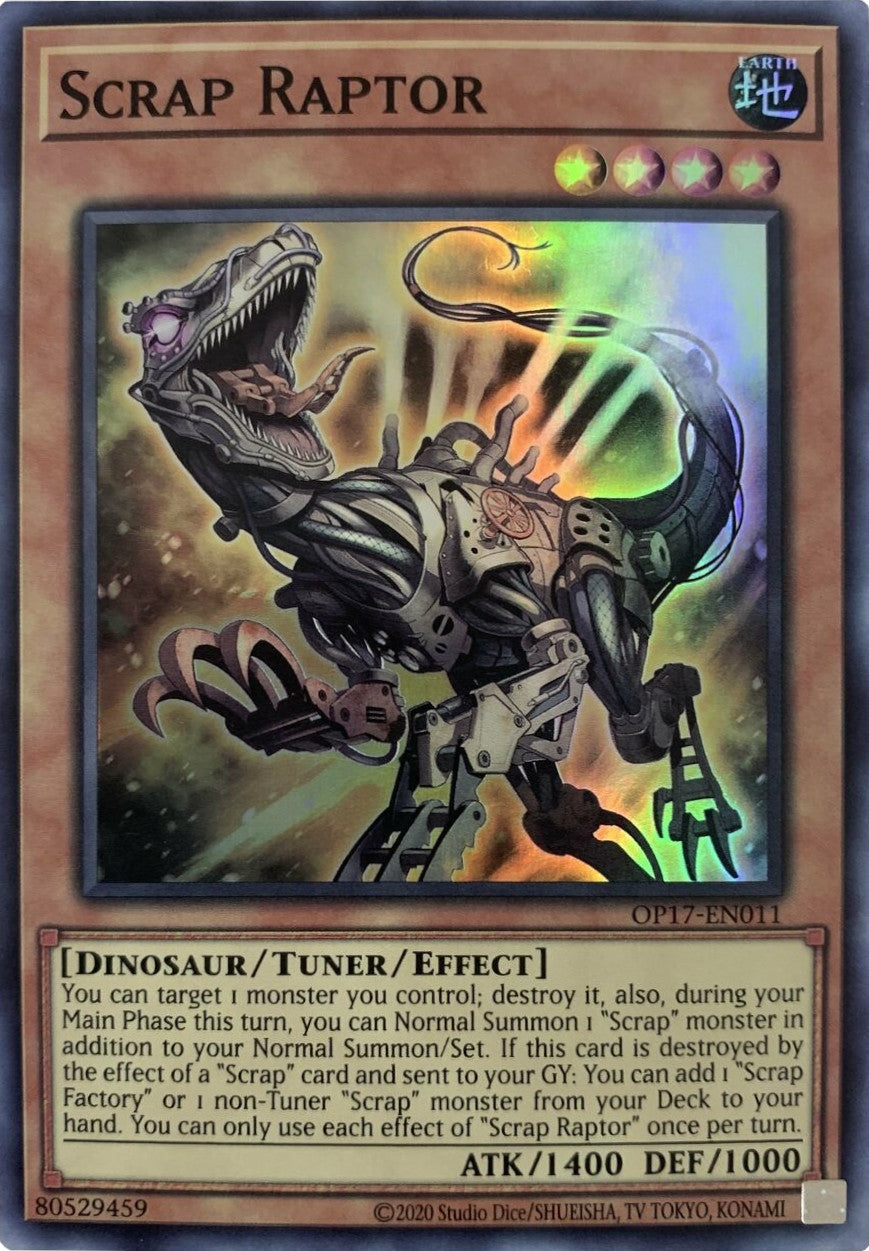 Scrap Raptor [OP17-EN011] Super Rare | Deep Dive Games St. Marys