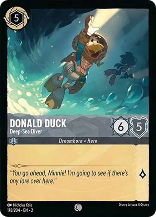 Donald Duck - Deep-Sea Diver (178/204) [Rise of the Floodborn] | Deep Dive Games St. Marys