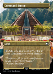 Command Tower // Command Tower (Borderless) [Jurassic World Collection] | Deep Dive Games St. Marys