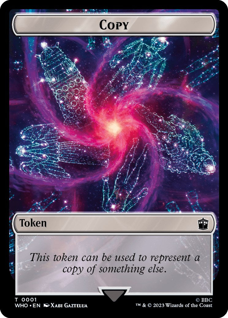 Copy // Alien Double-Sided Token [Doctor Who Tokens] | Deep Dive Games St. Marys