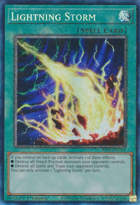 Lightning Storm [RA01-EN061] Prismatic Collector's Rare | Deep Dive Games St. Marys