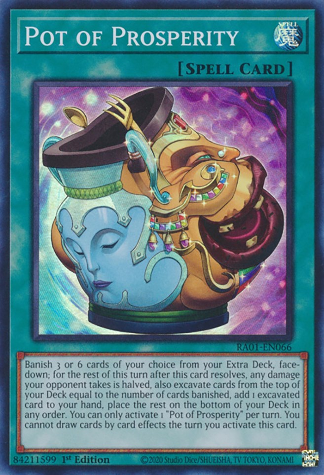 Pot of Prosperity [RA01-EN066] Super Rare | Deep Dive Games St. Marys