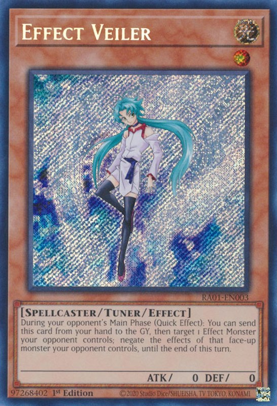 Effect Veiler [RA01-EN003] Secret Rare | Deep Dive Games St. Marys