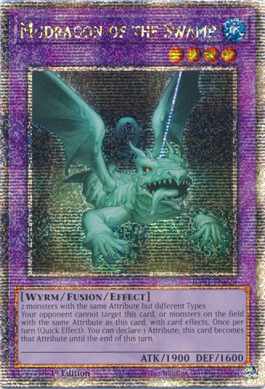Mudragon of the Swamp [RA01-EN028] Quarter Century Secret Rare | Deep Dive Games St. Marys