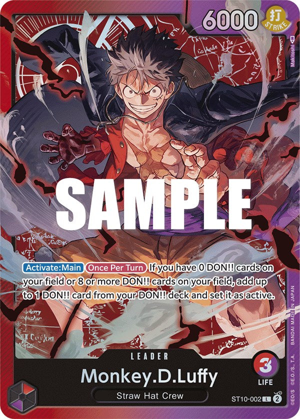 Monkey.D.Luffy [Ultra Deck - The Three Captains] | Deep Dive Games St. Marys