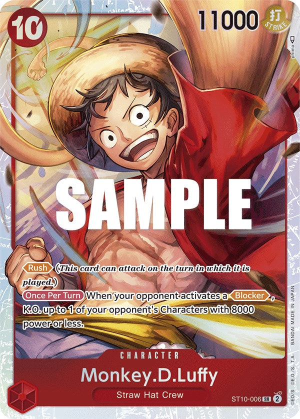 Monkey.D.Luffy [Ultra Deck - The Three Captains] | Deep Dive Games St. Marys