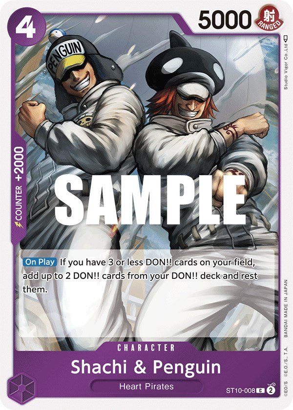 Shachi & Penguin [Ultra Deck - The Three Captains] | Deep Dive Games St. Marys