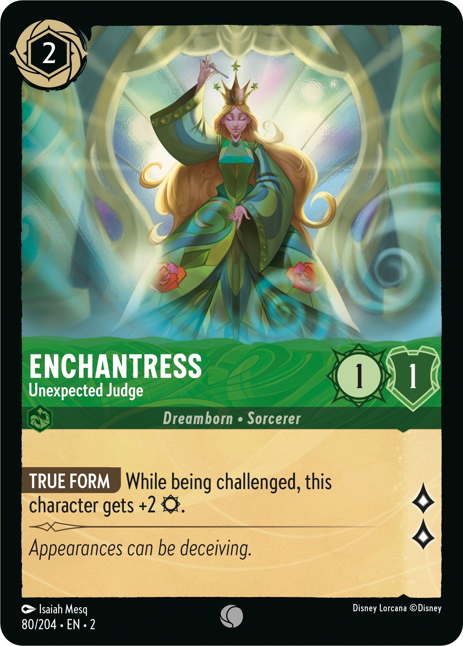 Enchantress - Unexpected Judge (80/204) [Rise of the Floodborn] | Deep Dive Games St. Marys