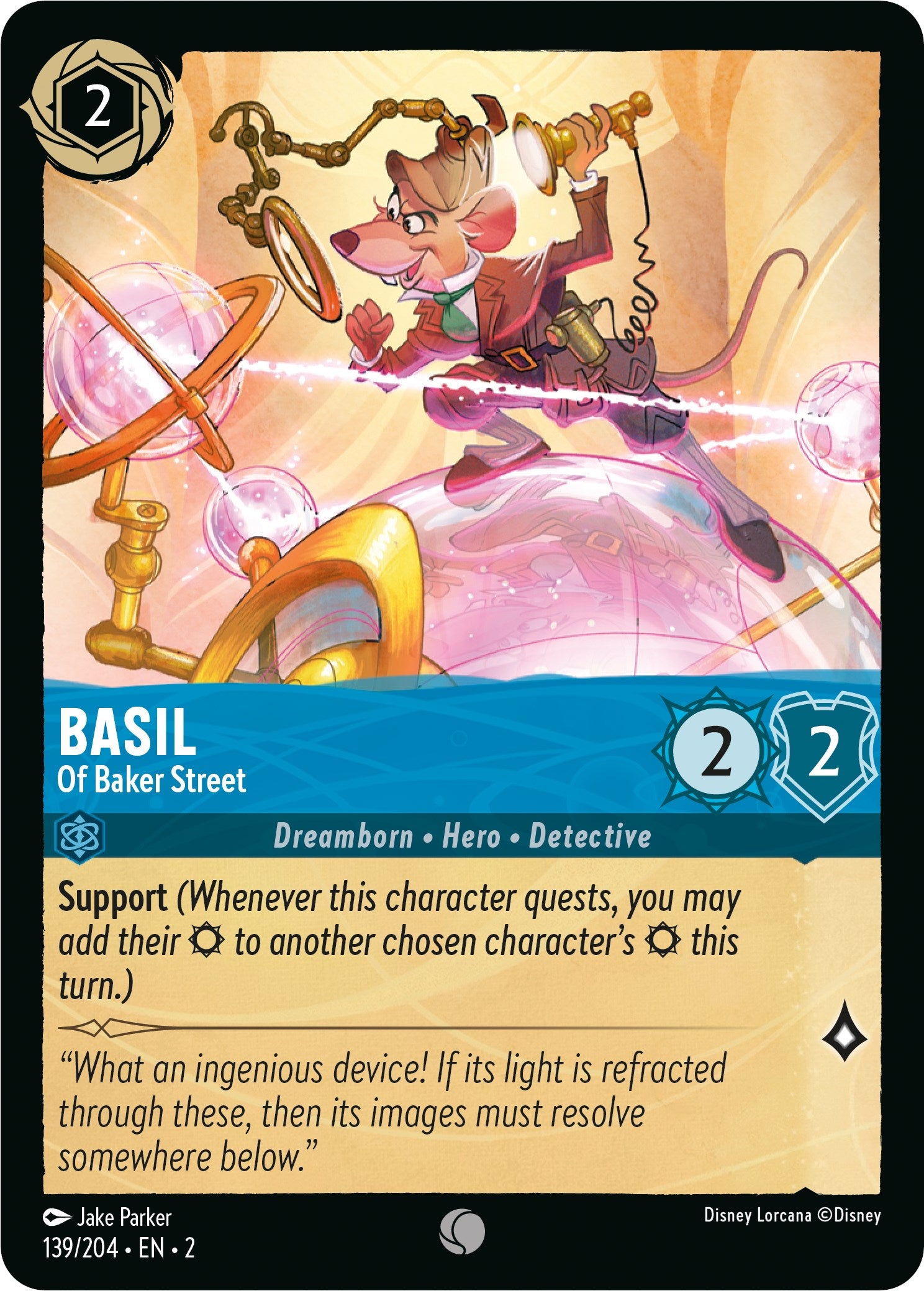 Basil - Of Baker Street (139/204) [Rise of the Floodborn] | Deep Dive Games St. Marys