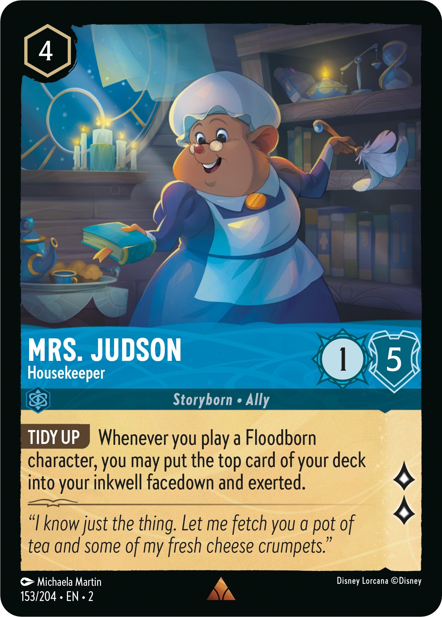 Mrs. Judson - Housekeeper (153/204) [Rise of the Floodborn] | Deep Dive Games St. Marys