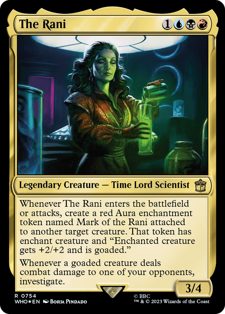 The Rani (Surge Foil) [Doctor Who] | Deep Dive Games St. Marys