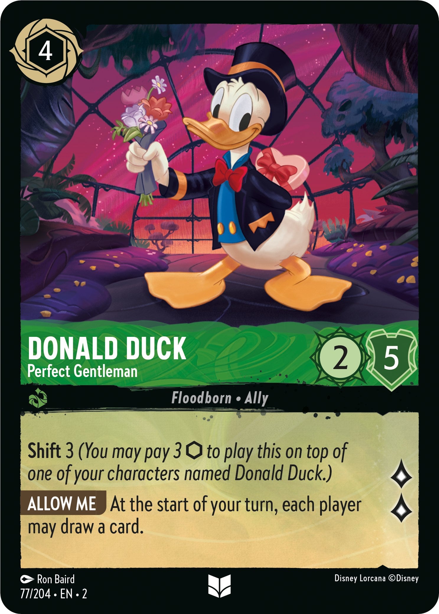 Donald Duck - Perfect Gentleman (77/204) [Rise of the Floodborn] | Deep Dive Games St. Marys