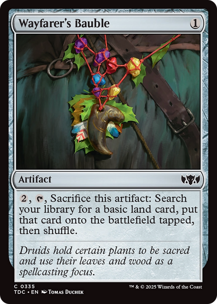 Wayfarer's Bauble [Tarkir: Dragonstorm Commander] | Deep Dive Games St. Marys