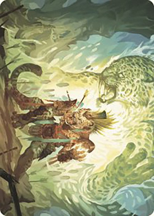 Might of the Ancestors Art Card [The Lost Caverns of Ixalan Art Series] | Deep Dive Games St. Marys