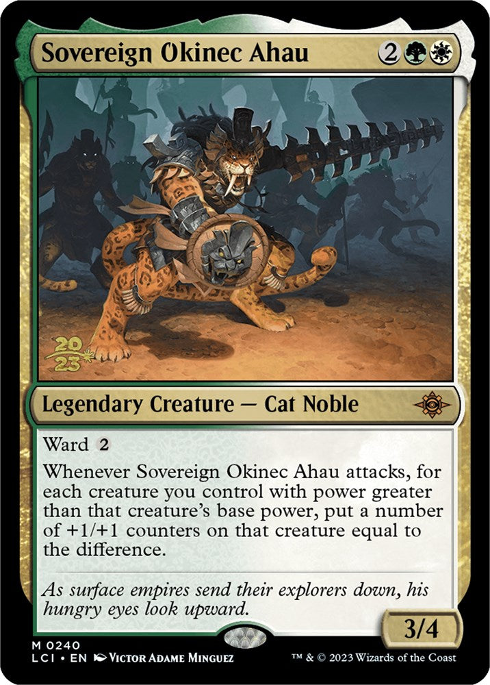Sovereign Okinec Ahau [The Lost Caverns of Ixalan Prerelease Cards] | Deep Dive Games St. Marys