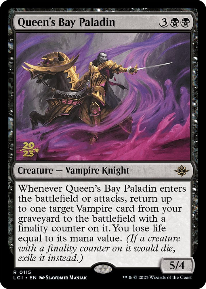 Queen's Bay Paladin [The Lost Caverns of Ixalan Prerelease Cards] | Deep Dive Games St. Marys