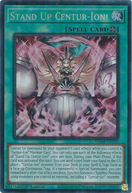 Stand Up Centur-Ion! (CR) [VASM-EN020] Collector's Rare | Deep Dive Games St. Marys