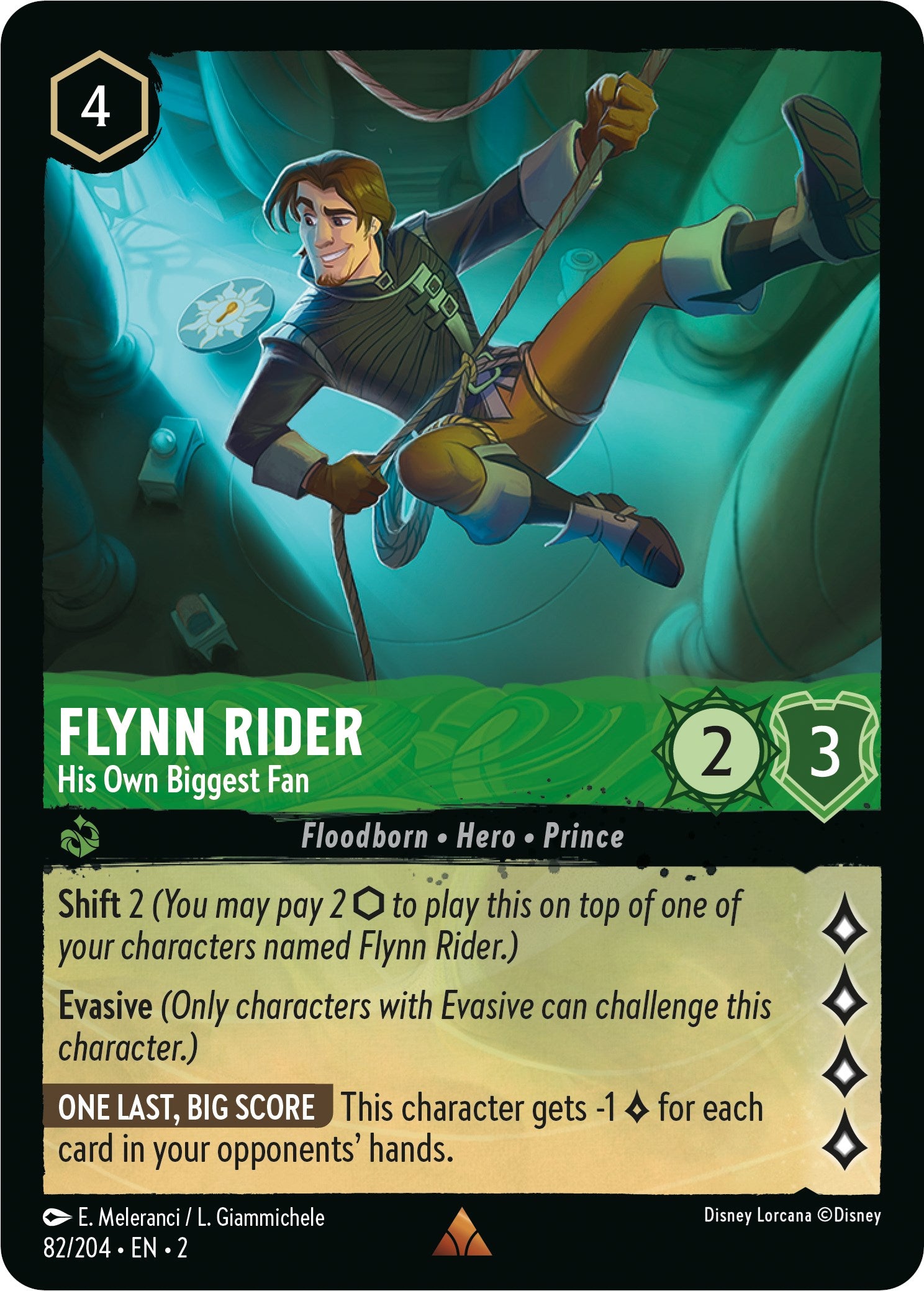 Flynn Rider - His Own Biggest Fan (82/204) [Rise of the Floodborn] | Deep Dive Games St. Marys