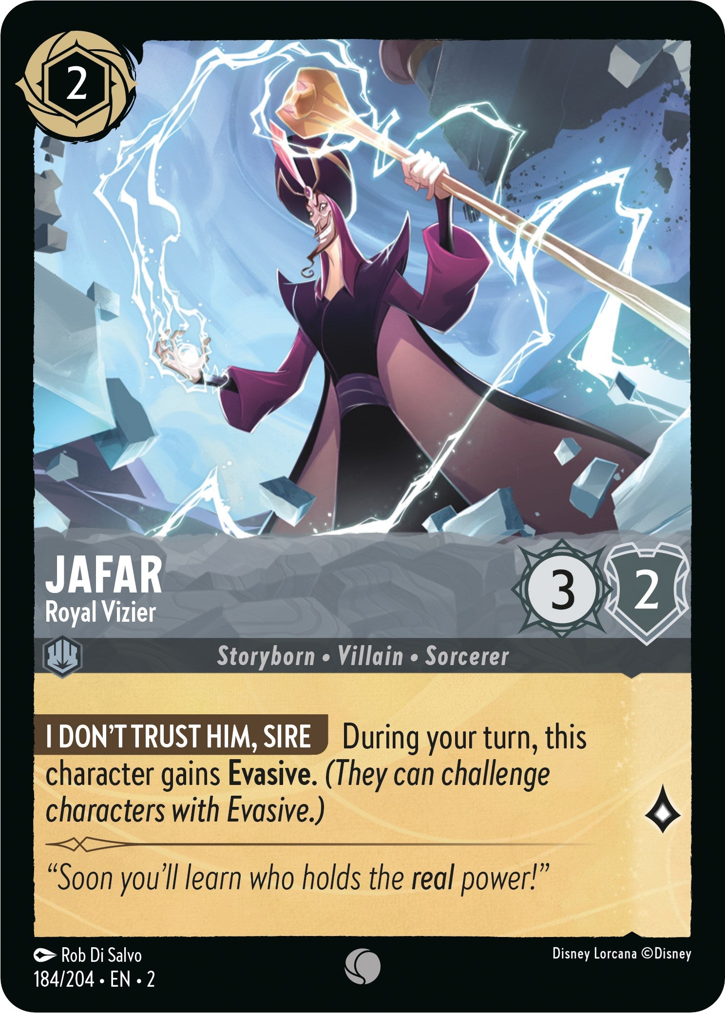 Jafar - Royal Vizier (184/204) [Rise of the Floodborn] | Deep Dive Games St. Marys