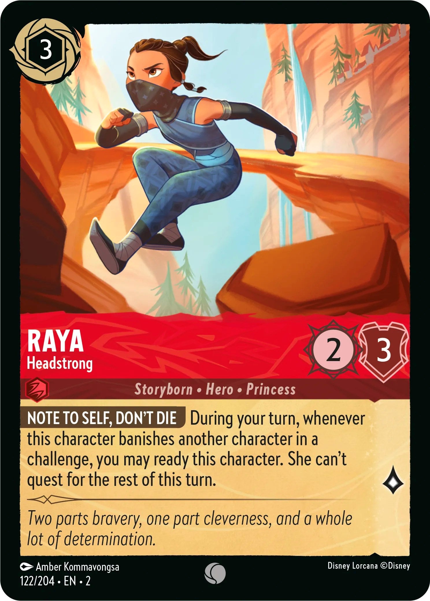 Raya - Headstrong (122/204) [Rise of the Floodborn] | Deep Dive Games St. Marys