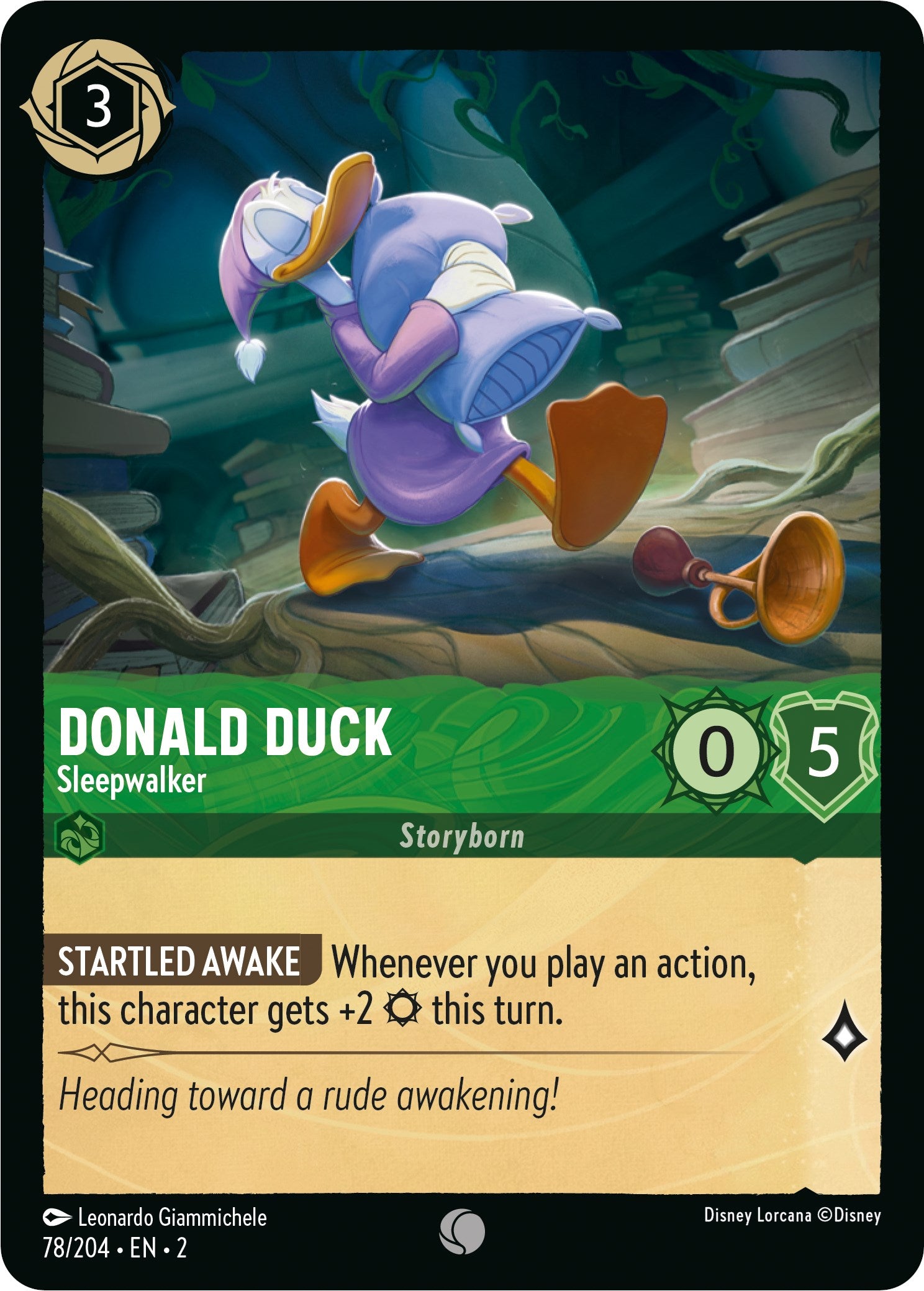 Donald Duck - Sleepwalker (78/204) [Rise of the Floodborn] | Deep Dive Games St. Marys