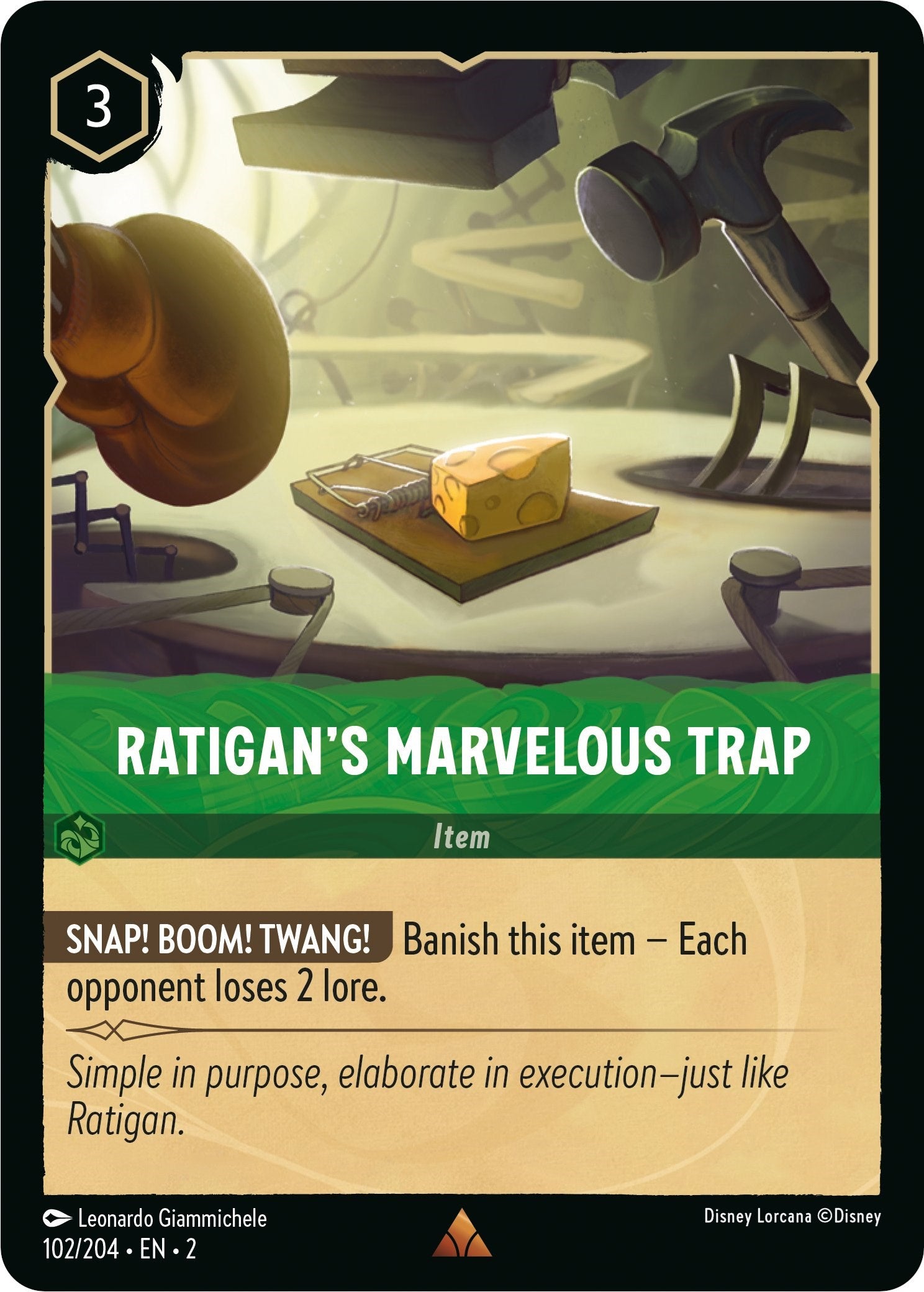 Ratigan's Marvelous Trap (102/204) [Rise of the Floodborn] | Deep Dive Games St. Marys