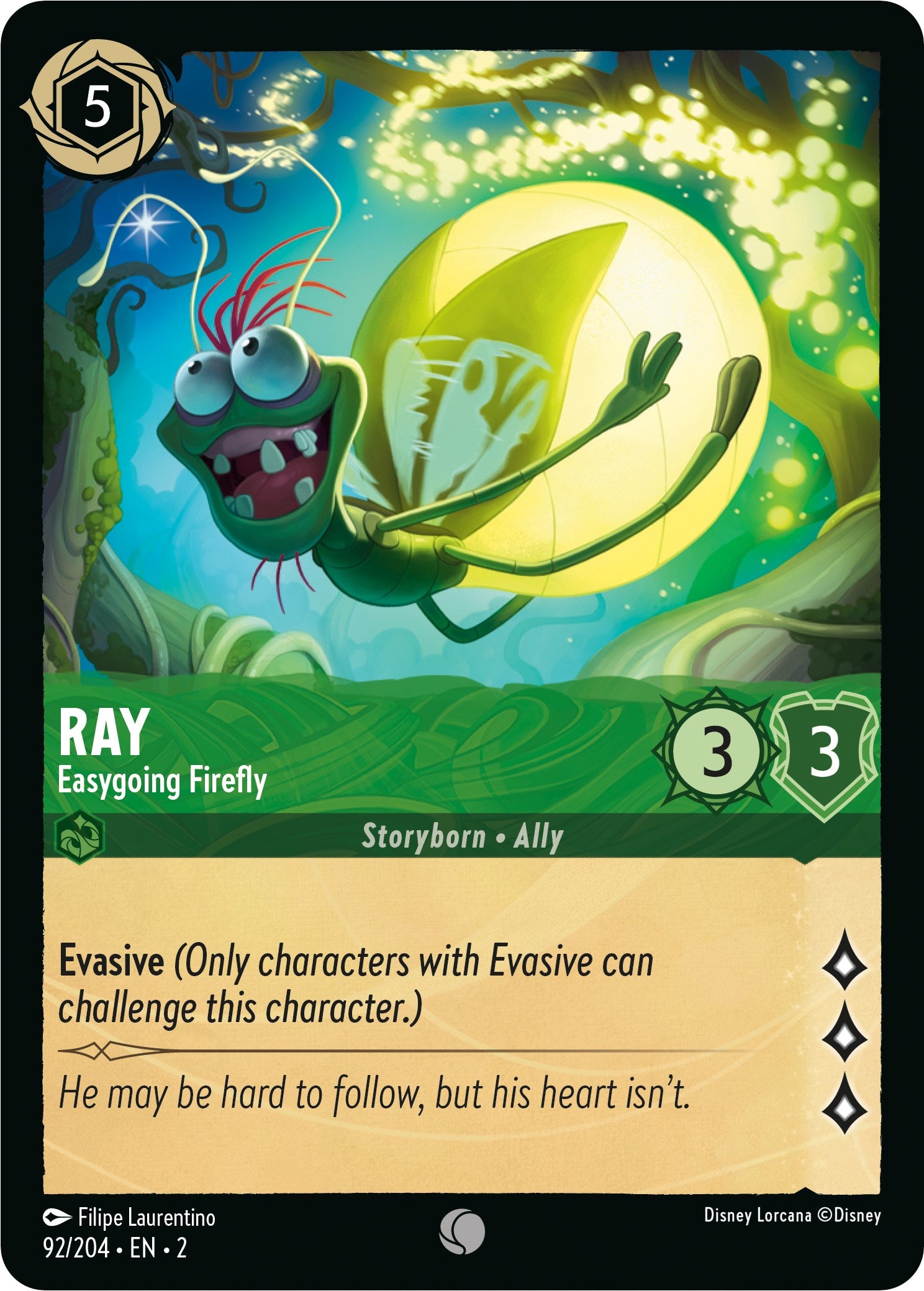 Ray - Easygoing Firefly (92/204) [Rise of the Floodborn] | Deep Dive Games St. Marys