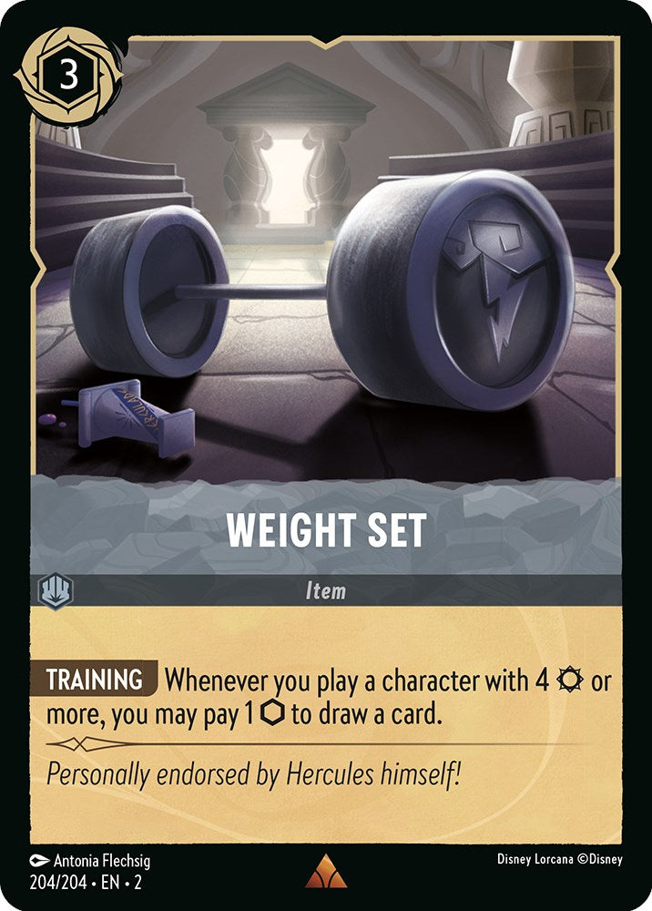 Weight Set (204/204) [Rise of the Floodborn] | Deep Dive Games St. Marys
