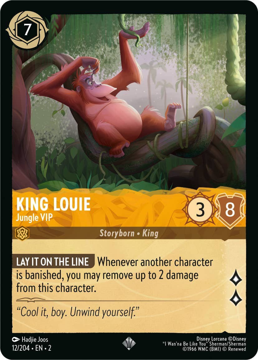 King Louie - Jungle VIP (12/204) [Rise of the Floodborn] | Deep Dive Games St. Marys