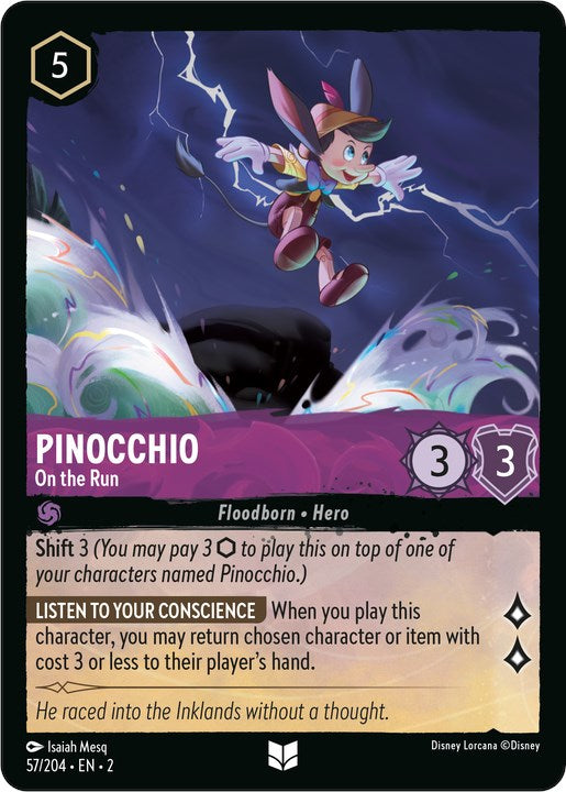 Pinocchio - On the Run (57/204) [Rise of the Floodborn] | Deep Dive Games St. Marys