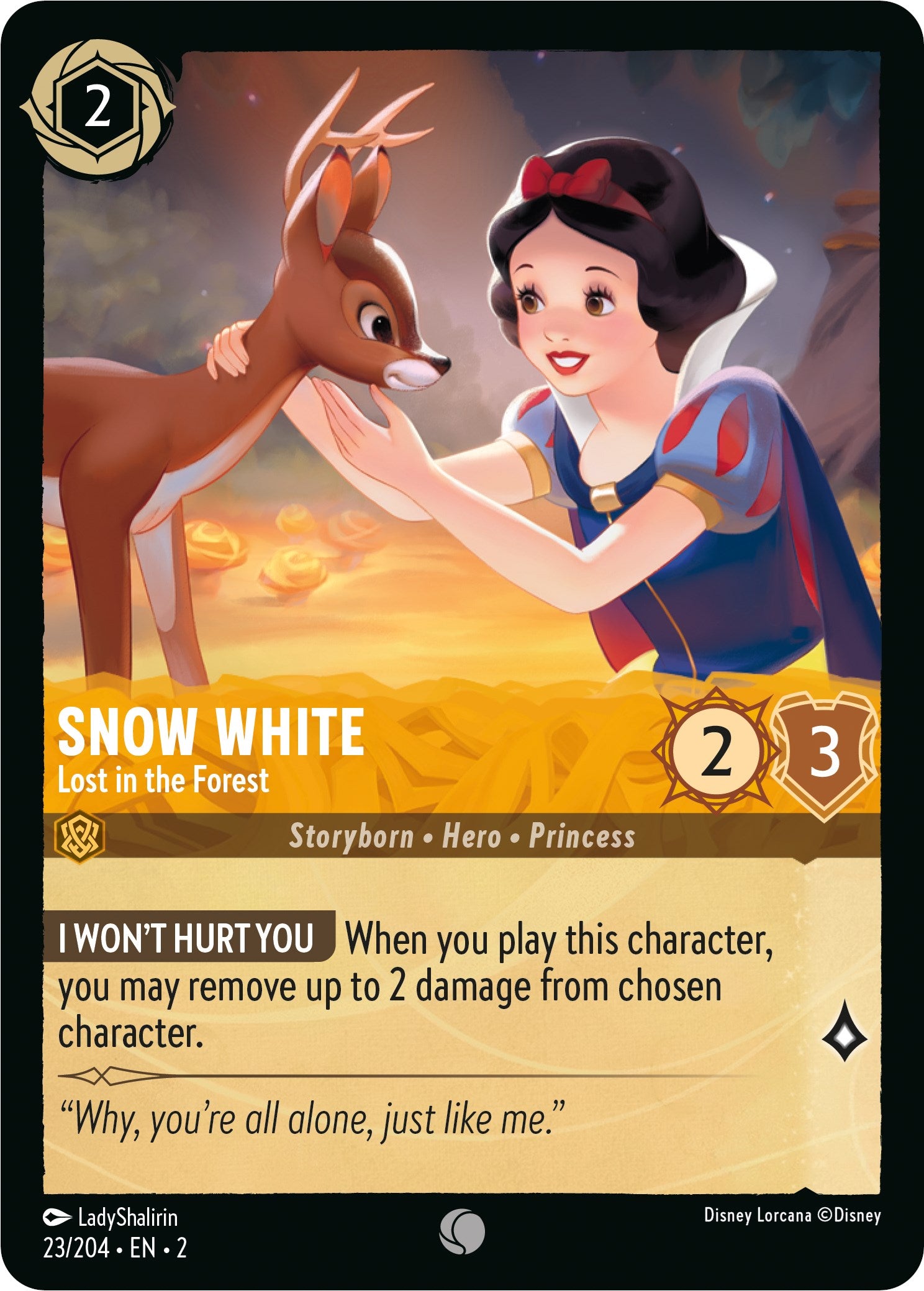 Snow White - Lost in the Forest (23/204) [Rise of the Floodborn] | Deep Dive Games St. Marys