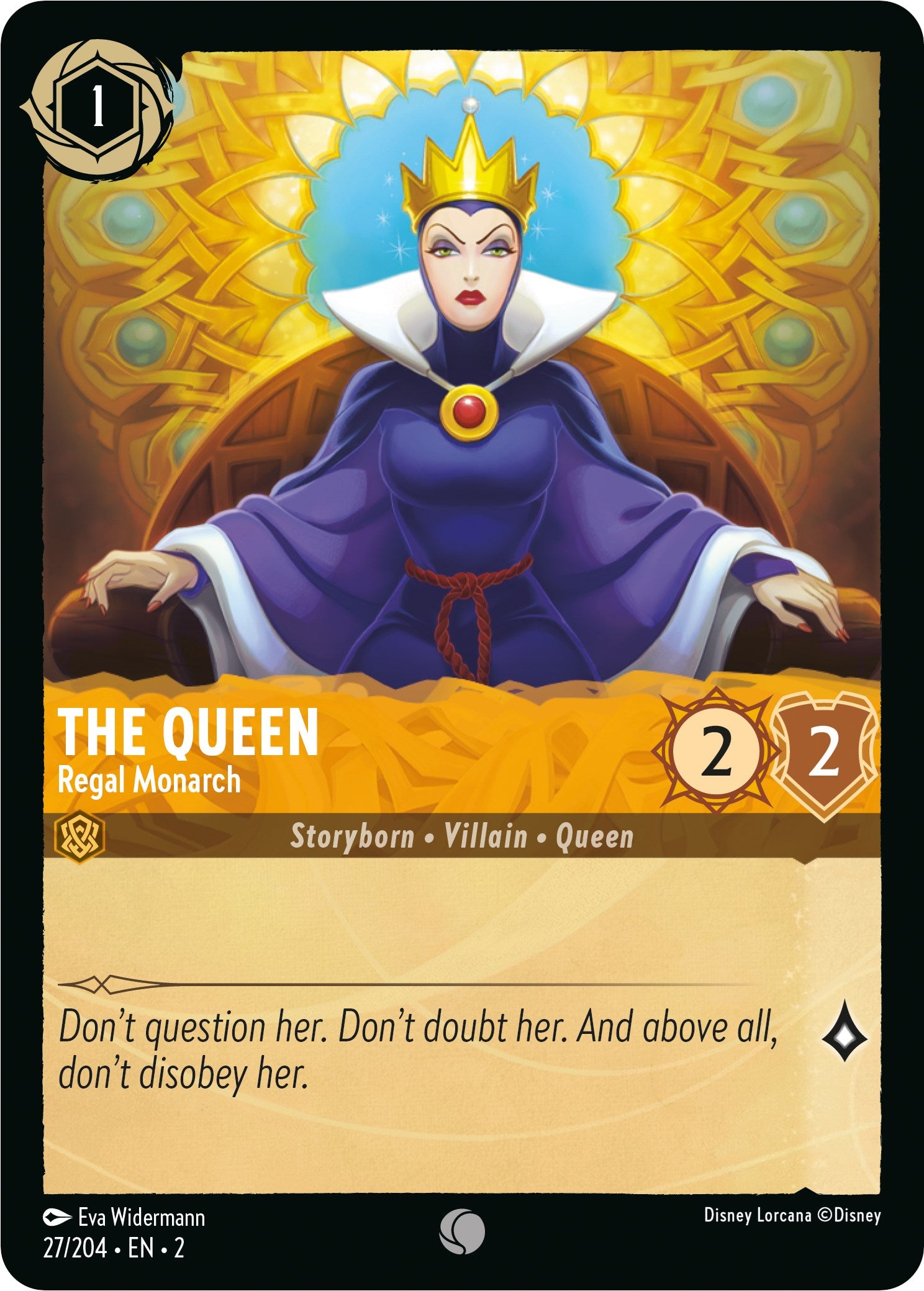 The Queen - Regal Monarch (27/204) [Rise of the Floodborn] | Deep Dive Games St. Marys